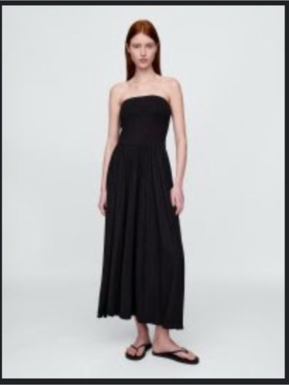GAP Strapless Maxi Dress